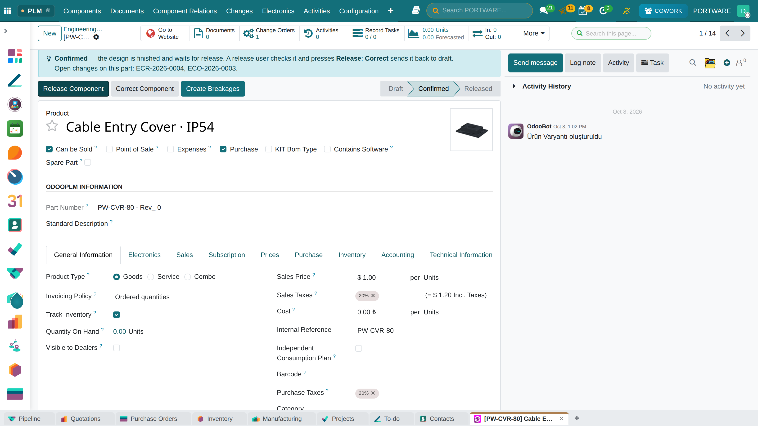 PLM Product Detail