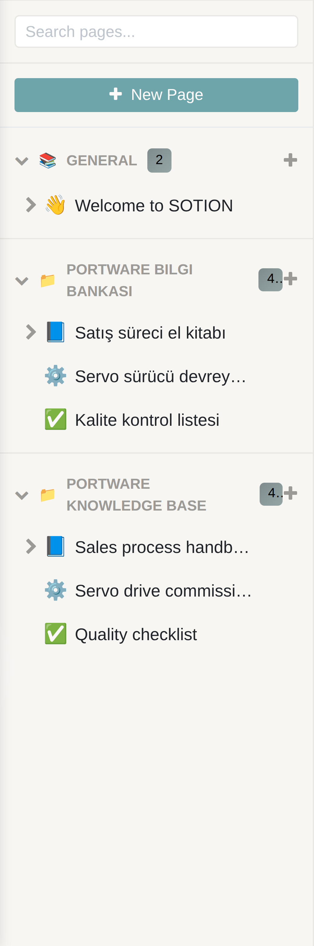 Workspaces and the page tree