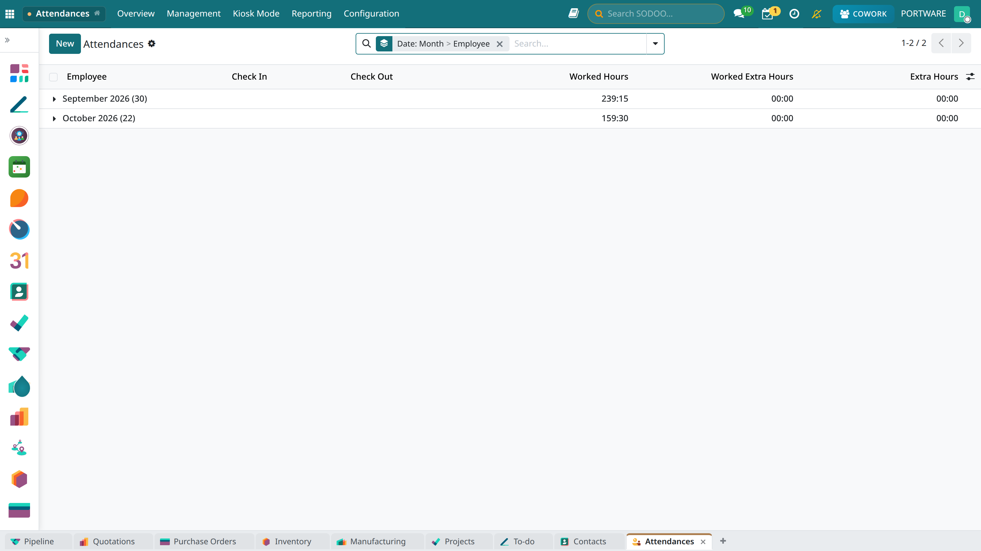 Attendance Module