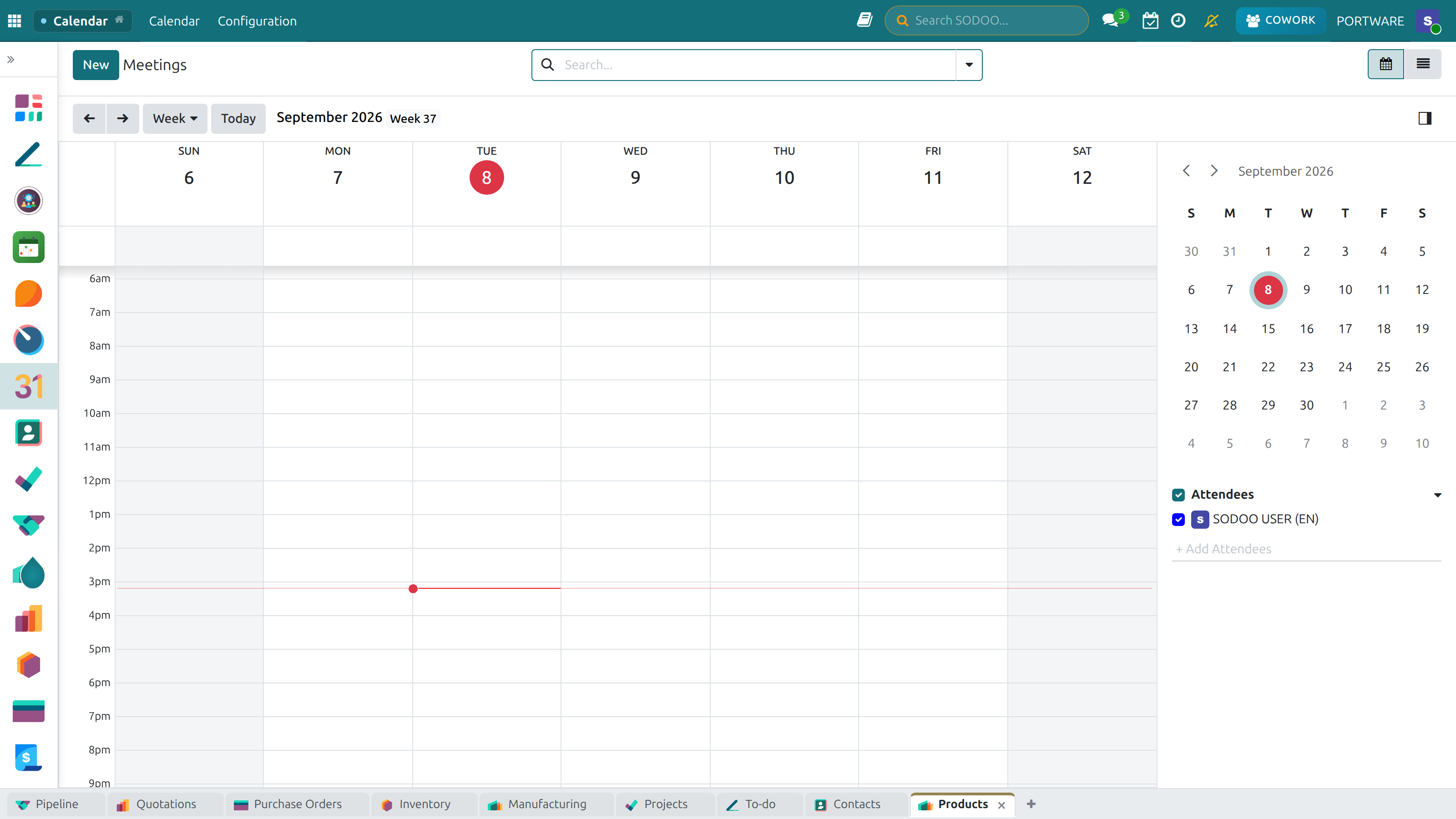 Calendar, Kanban View
