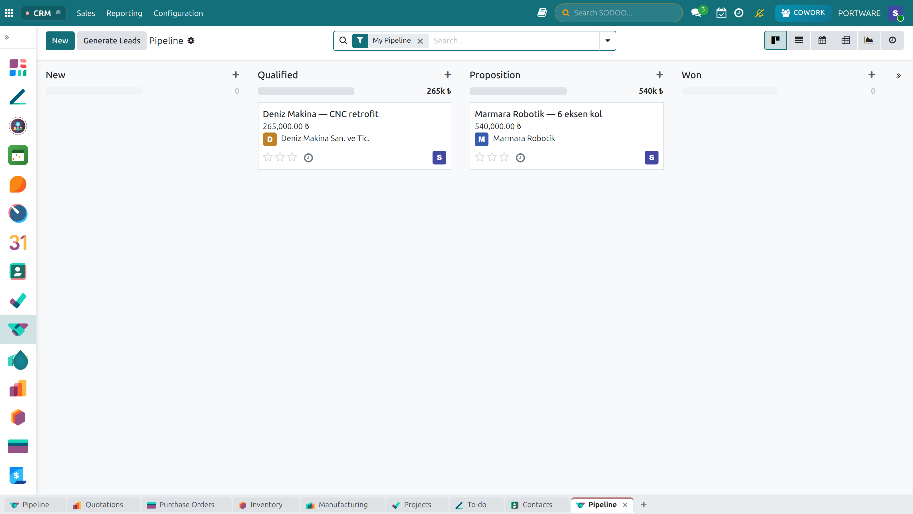 SODOO CRM Home