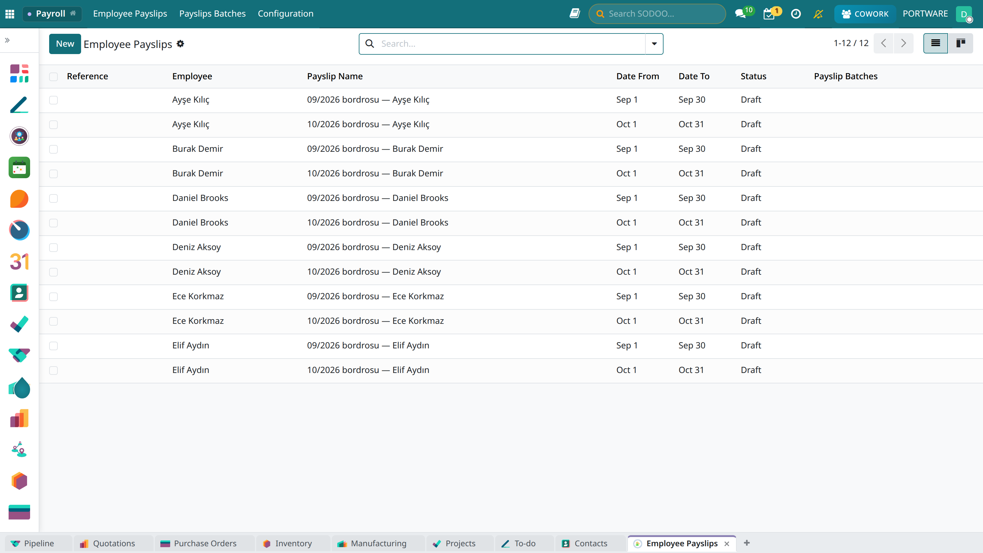 Payroll Module